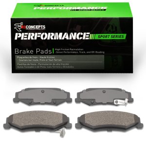 Chevrolet Corvette Brake Pads - Rear - R1 Concepts - Performance Sport - `97-`13